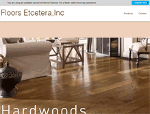 Tablet Screenshot of floorsetcetera.com